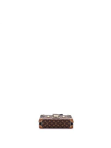 Louis Vuitton Petite Malle Handbag Limited Edition Brogue Reverse Monogram Canvas and Leather (view 2)