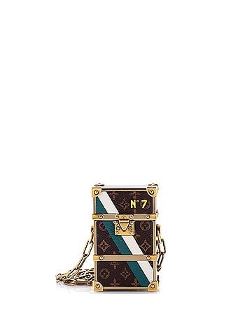 Louis Vuitton Trunk Box Pouch No.7 Trunk L'Oeil Vintage Monogram Canvas (view 1)