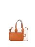 Gucci 100% Canvas Plain Tan Logo Shopper Tote Printed Canvas Small One size - photo 3