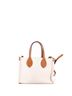 Gucci 100% Canvas Plain Tan Logo Shopper Tote Printed Canvas Small One size - photo 2
