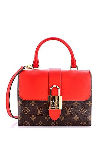 Louis Vuitton Locky Handbag Monogram Canvas with Leather BB (view 1)