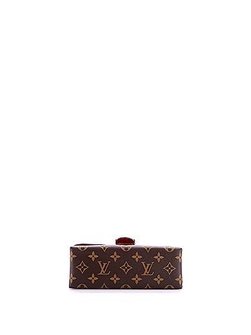 Louis Vuitton Locky Handbag Monogram Canvas with Leather BB (view 2)