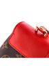 Louis Vuitton 100% Leather Red Brown Locky Handbag Monogram Canvas with Leather BB One size - photo 6
