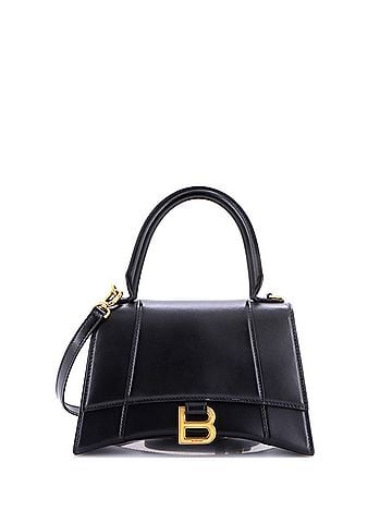 Balenciaga Hourglass Top Handle Bag Leather Small (view 1)