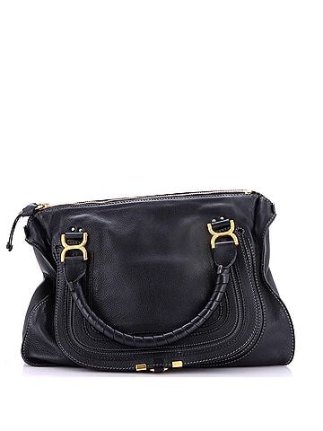 Chloé Marcie Shoulder Bag Leather Large (view 1)