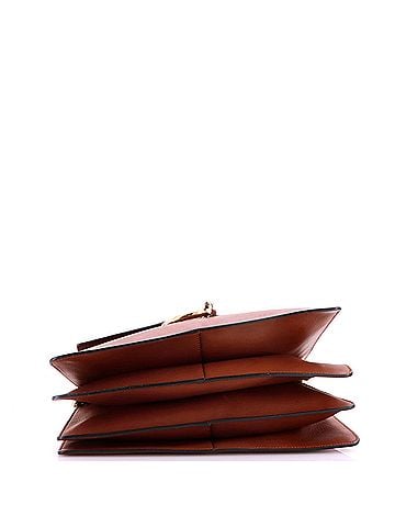 Chloé Faye Shoulder Bag Leather and Suede Medium (view 2)