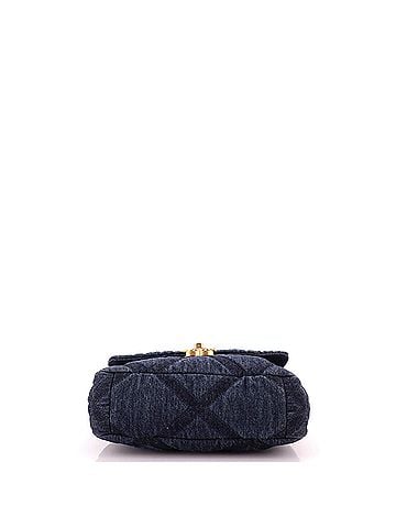 Chanel 19 Flap Bag Quilted Denim Medium (view 2)
