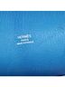 Hermès 100% Leather Blue Jypsiere Bag Clemence 28 One size - photo 6
