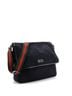 Gucci 100% Canvas Plain Black Web Strap Flap Messenger GG Canvas Medium One size - photo 3