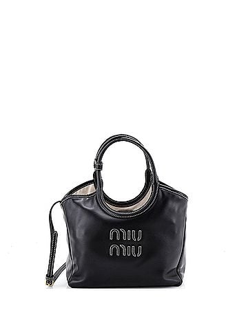 Miu Miu Ivy Tote Bag Leather Small (view 1)