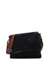 Gucci 100% Canvas Plain Black Web Strap Flap Messenger GG Canvas Medium One size - photo 1