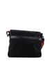 Gucci 100% Canvas Plain Black Web Strap Flap Messenger GG Canvas Medium One size - photo 4