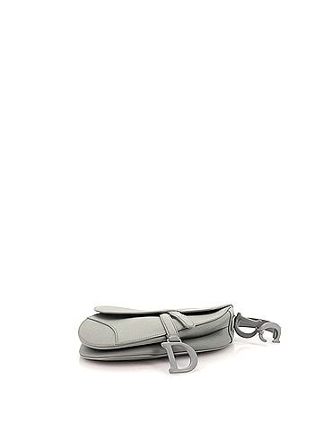 Christian Dior Ultra Matte Saddle Handbag Leather Medium (view 2)