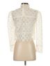 Sandro White Sandro Long Sleeve Blouse Size S - photo 2