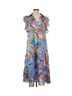 Umgee Floral Multi Color Casual Dress Size S - photo 1