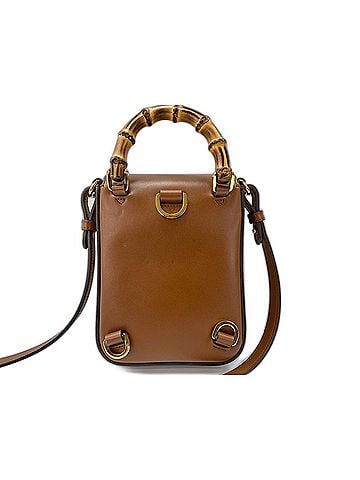 Gucci Gucci Bamboo Shoulder Bag, Brown (view 2)