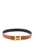 Hermès 100% Leather Brown Constance Reversible Belt Leather Thin One size - photo 2