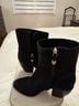 Dolce Vita Black Ankle Boots Size 6 - photo 4