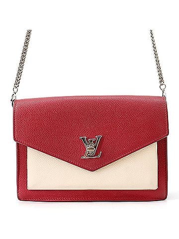Louis Vuitton Louis Vuitton Chain Shoulder Bag, Calf Leather, Pochette Lockme M63470, LOUIS VUITTON, Handbag, Women's, VUITTON (view 1)