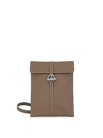 Hermès Hermes Shoulder Bag Glenan Tougo Etoupe Swift W Stamp Handbag HERMES (view 1)