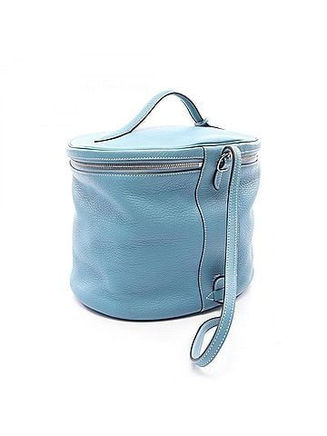 Hermès Hermes Intercity Blue Jean Handbag, Taurillon Clemence Leather, Women's (view 2)