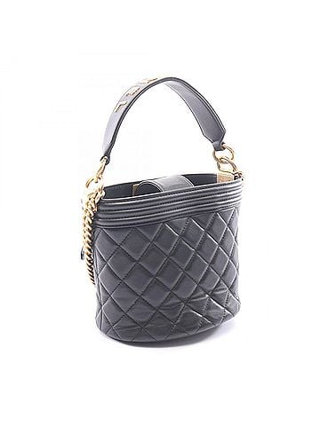 Chanel Chanel Boy 2-Way Shoulder Bag/Handbag, Lambskin Leather, Women's, Black (view 2)