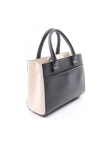 Chanel Chanel Neo Executive Tote Small 2-Way Handbag, Leather, Women's, Black/Ivory, A69929 (view 2)