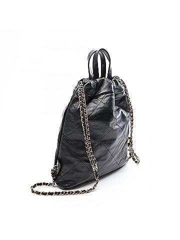 Chanel Chanel CHANEL 22 Backpack Rucksack Handbag Leather Women's Black (view 2)