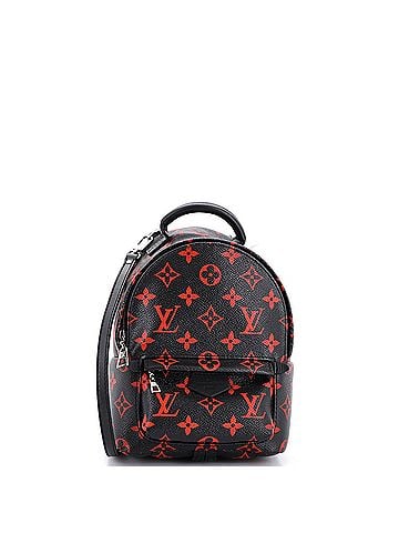 Louis Vuitton Palm Springs Backpack Limited Edition Monogram Infrarouge Mini (view 1)