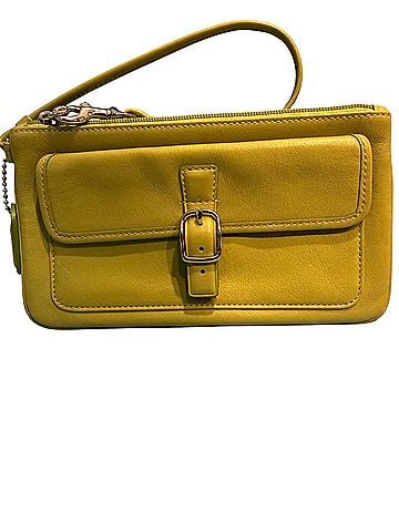Coach Leather Wristlet (view 1)