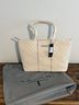 Tahari Solid Ivory Shoulder Bag One size - photo 3