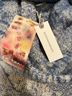 Anthropologie Floral Blue Ivory Poncho Size S - photo 3