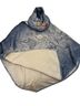 Anthropologie Floral Blue Ivory Poncho Size S - photo 1