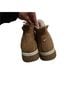 White Mountain Brown Ankle Boots Size 6 - photo 3