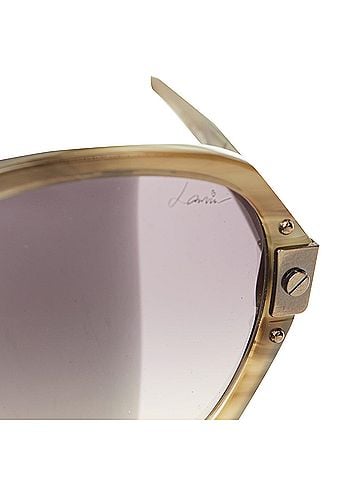 Lanvin LANVIN 2012 SLN-505 print brushed metal hinge oversized butterfly sunglasses (view 2)