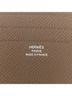 Hermès 100% Leather Brown Hermes MC2 Copernic Grey Leather Bifold Wallet One size - photo 7