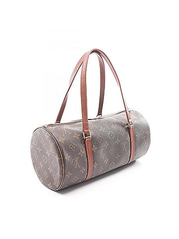 Louis Vuitton Louis Vuitton Papillon 30 Monogram (older model) handbag, coated canvas and leather, women's, brown, M51365 (view 2)