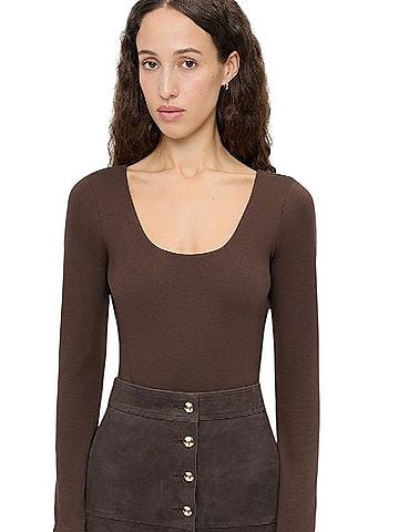 Loeffler Randall Lumi Long Sleeve T-Shirt (view 1)