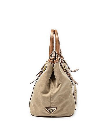 Prada Convertible Jacquard Logo Tote (view 2)