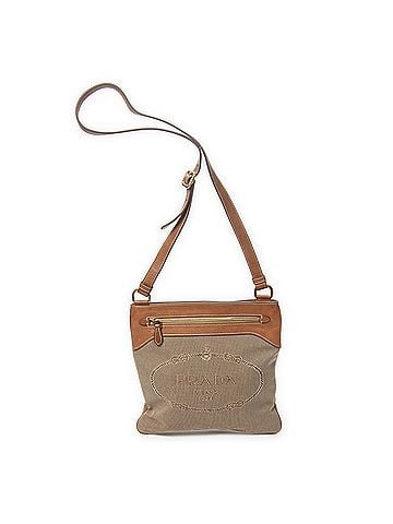 Prada Jacquard Messenger Crossbody (view 1)