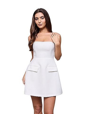 oddmuse The Ultimate Muse Strapless Mini Dress Cocktail Dress (view 1)