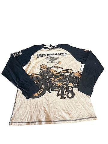 Harley Davidson Long Sleeve Button-Down Shirt (view 1)