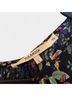 Tularosa 100% Polyester Floral Blue Multi Color Casual Dress Size L - photo 3
