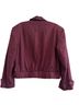 Free People 64% Polyester 34% Viscose 2% Elastane 100% Polyester 59% Viscose 41% Polyester Burgundy Blazer Size S - photo 2