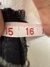 Eddie Bauer 90% Wool 10% Cashmere 100% Polyester Plaid Black Gray Green White Wool Skirt Size 4 - photo 7