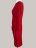 Chaps Solid Red Cocktail Dress Size 12 - photo 5