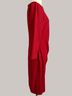 Chaps Solid Red Cocktail Dress Size 12 - photo 3