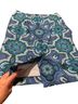 Talbots Floral Blue Teal Purple White Casual Skirt Size 6 - photo 2