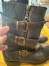 BED|STU 100% Leather Black Boots Size 9 - photo 4