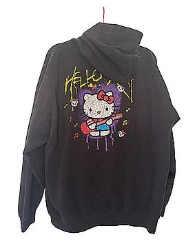 Hello Kitty Pullover Hoodie (view 2)